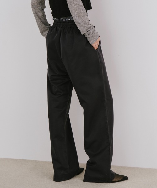 duei（デュイ）の「レイヤードパンツセット / セパレート可能（スラックス・レディース・ネイビー/ベージュ/ブラック/ネイビー系・FREE）」の22枚目の写真