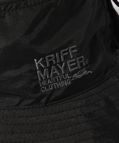 KRIFF MAYER（クリフメイヤー）の「【KRIFF MAYER/クリフメイヤー】アシンメトリーブリムハット（クイックドライ）（ハット・メンズ・ベージュ/ブラック/ダークグリーン・FREE）」の13枚目の写真
