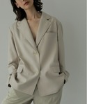 anuke（アンヌーク）の「Twill Over Jacket（テーラードジャケット