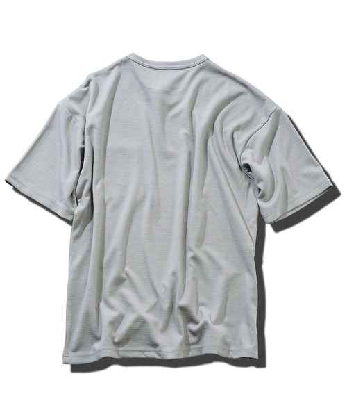 jiggys shop(ジギーズショップ)の「楊柳ジャガードポケット付きクルーネック半袖Tシャツカットソー(Tシャツ/カットソー・メンズ・ネイビー/ブラック/グレー系その他・MEDIUM/LARGE/X-LARGE)」の8枚目の写真