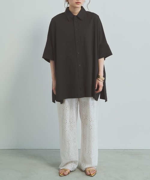 Libra Cue（リブラ キュー）の「コットンレースパンツ（その他パンツ・レディース・ホワイト・FREE）」の4枚目の写真