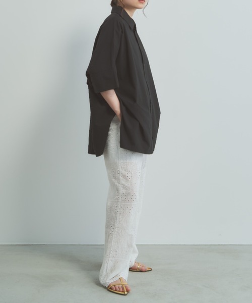 Libra Cue（リブラ キュー）の「コットンレースパンツ（その他パンツ・レディース・ホワイト・FREE）」の3枚目の写真