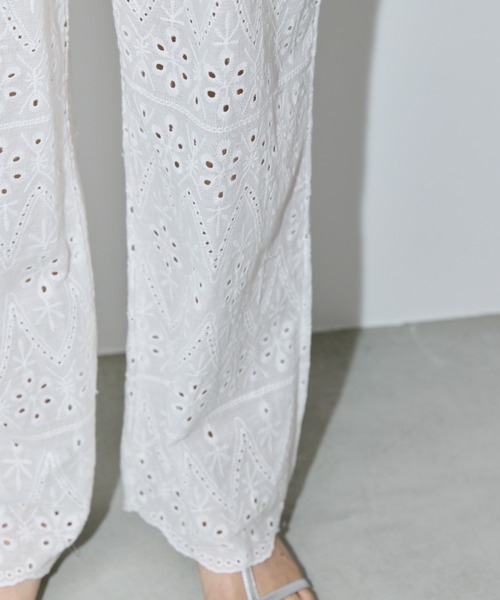 Libra Cue（リブラ キュー）の「コットンレースパンツ（その他パンツ・レディース・ホワイト・FREE）」の16枚目の写真
