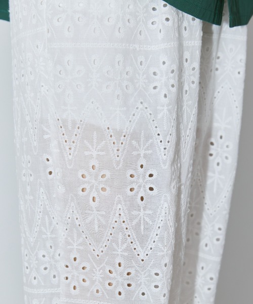 Libra Cue（リブラ キュー）の「コットンレースパンツ（その他パンツ・レディース・ホワイト・FREE）」の15枚目の写真