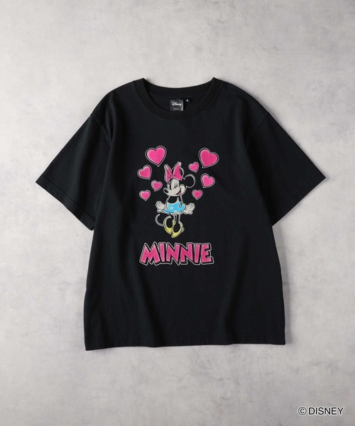 Right-on(ライトオン)の「DISNEY(ディズニー)カラーフロッキーTシャツ(Tシャツ/カットソー・レディース・ダークグレー・M/L/XL)」の5枚目の写真
