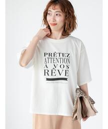 Lugnoncure | ビッグロゴプリントTシャツ(Tシャツ/カットソー)