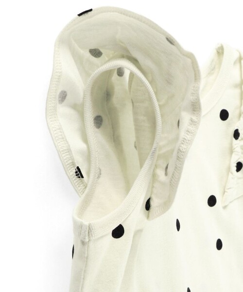 BRANSHES（ブランシェス）の「【プチプラ】肩フリルアソートタンクトップ（Tシャツ/カットソー・キッズ・アイボリー/その他/ピンク/ネイビー/ブラック・90/100/110/120/130/140/150/80）」の7枚目の写真