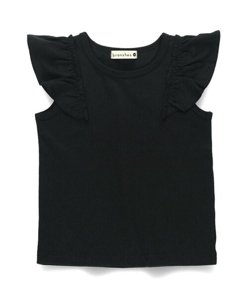 BRANSHES（ブランシェス）の「【プチプラ】肩フリルアソートタンクトップ（Tシャツ/カットソー・キッズ・アイボリー/その他/ピンク/ネイビー/ブラック・90/100/110/120/130/140/150/80）」の17枚目の写真