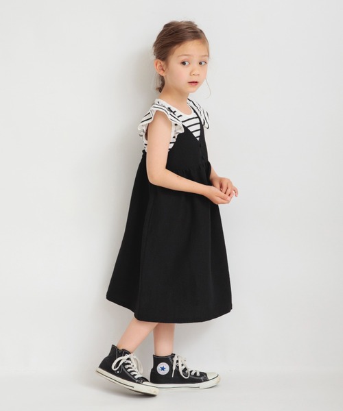 BRANSHES（ブランシェス）の「【プチプラ】肩フリルアソートタンクトップ（Tシャツ/カットソー・キッズ・アイボリー/その他/ピンク/ネイビー/ブラック・90/100/110/120/130/140/150/80）」の19枚目の写真