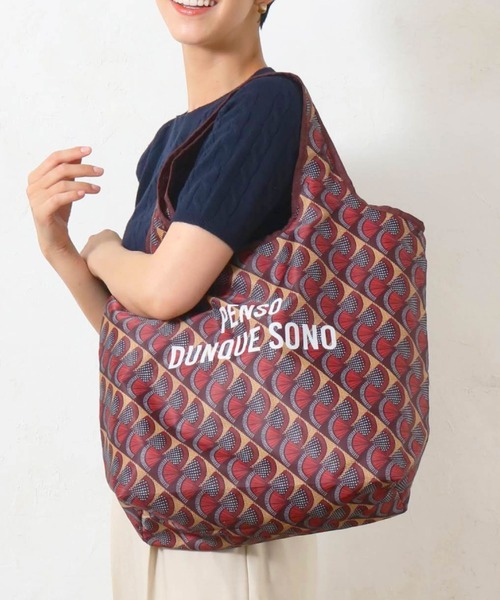 美品‼️ＦE N D I ロゴプリント エコバッグ モチーフ総柄プリント保冷コンパクトエコバッグL（エコバッグ