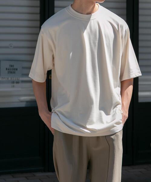 FORK&SPOON(フォークアンドスプーン)の「FORK&SPOON CAVE TECジャージーTシャツ(Tシャツ/カットソー・メンズ・チャコールグレー/モカ/ホワイト系その他・4/5)」の15枚目の写真