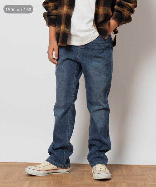 EDWIN(エドウィン)の「【EDWIN】JERSEYSジュニアストレート(デニムパンツ・キッズ・ライトインディゴブルー/ダークインディゴブルー/ブラック・140/150/160/170)」の1枚目の写真