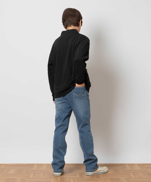 EDWIN(エドウィン)の「【EDWIN】JERSEYSジュニアストレート(デニムパンツ・キッズ・ライトインディゴブルー/ダークインディゴブルー/ブラック・140/150/160/170)」の11枚目の写真