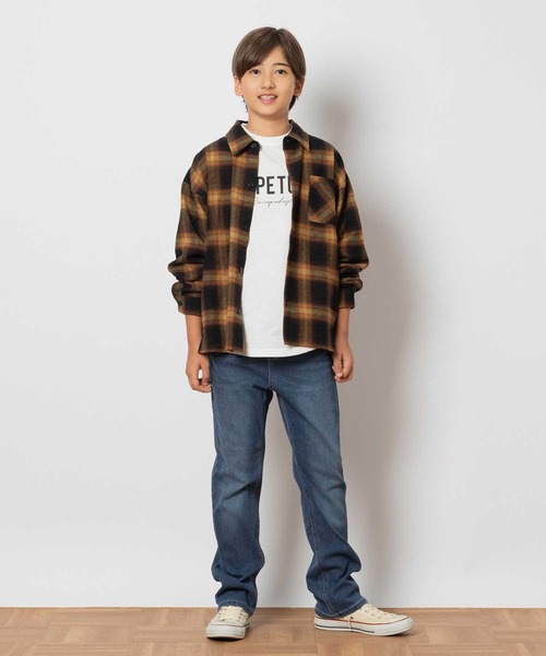 EDWIN(エドウィン)の「【EDWIN】JERSEYSジュニアストレート(デニムパンツ・キッズ・ライトインディゴブルー/ダークインディゴブルー/ブラック・140/150/160/170)」の16枚目の写真