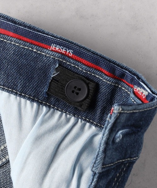 EDWIN(エドウィン)の「【EDWIN】JERSEYSジュニアストレート(デニムパンツ・キッズ・ライトインディゴブルー/ダークインディゴブルー/ブラック・140/150/160/170)」の9枚目の写真
