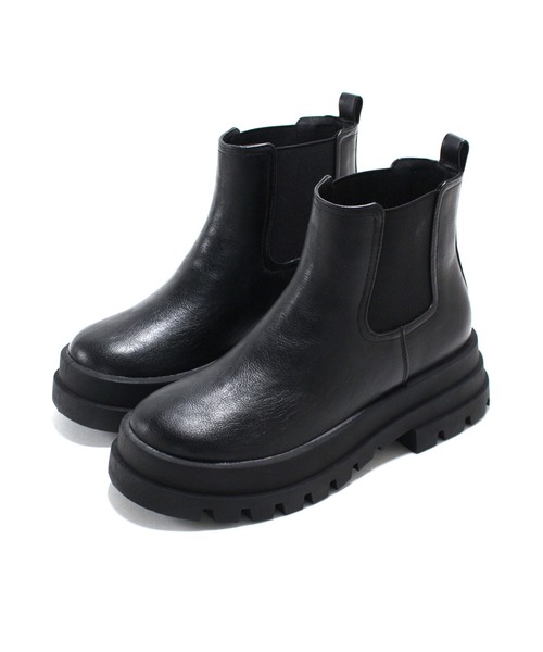 SESTO（セスト）の「サイドゴアショートチェルシーブーツ（ブーツ・レディース・ブラック・S/M/L/LL/3L）」の17枚目の写真