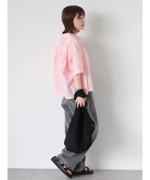 ehka sopo（エヘカソポ）の「フロントフリンジデニムパンツ（その他パンツ・レディース・ネイビー/ブルー/グレー・F）」の21枚目の写真