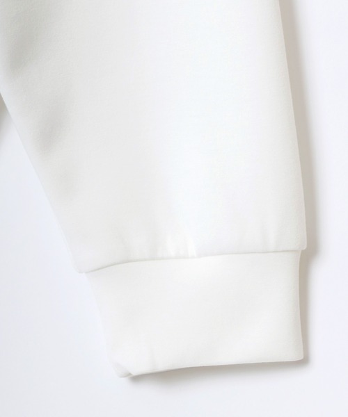 Red Cap Girl（レッドキャプガール）の「Red Cap Girl/レッドキャップガール オーバーサイズ ダンボールニット バックプリント ロゴ ワンポイント刺繍 スウェット パーカー/レディース メンズ（パーカー・レディース・ホワイト/グレー/ブルー/ブラック・M/L）」の11枚目の写真