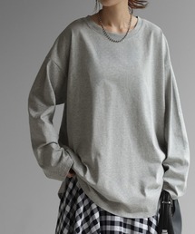 HUG.U（ハグユー）の「綿100% ロンT（Tシャツ/カットソー）」