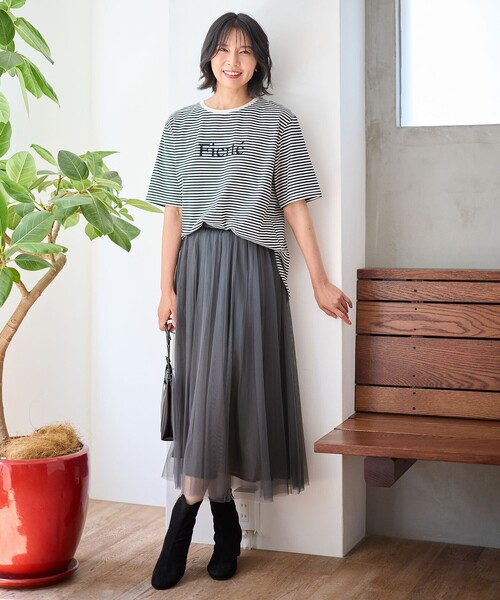 ANY（エニィ）の「【LLサイズ有り】フェイクスエードブーツ（ブーツ・レディース・黄土色系/ブラック系・MEDIUM/LL/LARGE）」の10枚目の写真