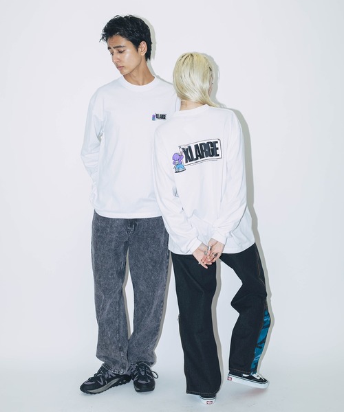 STREET VANDALISM L/S TEE（Tシャツ/カットソー）｜XLARGE（エクストララージ）