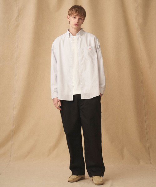 DANTON プランサーボタンダウン 半袖シャツ MEN DANTON | プランサーボタンダウン 半袖シャツ MEN