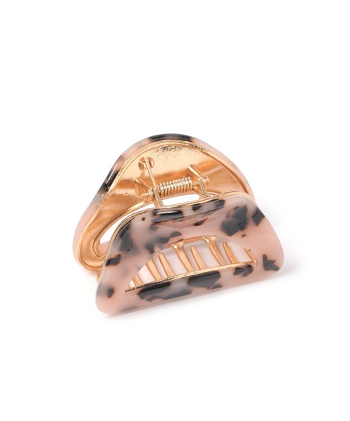 GLOBAL WORK（グローバルワーク）の「ニュアンスドームヘアバンス/143581（バレッタ/ヘアクリップ・レディース・ブラウン/アイボリー/グレー/ベージュ/ホワイト・ONE SIZE）」の4枚目の写真