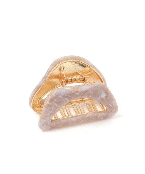 GLOBAL WORK（グローバルワーク）の「ニュアンスドームヘアバンス/143581（バレッタ/ヘアクリップ・レディース・ブラウン/アイボリー/グレー/ベージュ/ホワイト・ONE SIZE）」の5枚目の写真