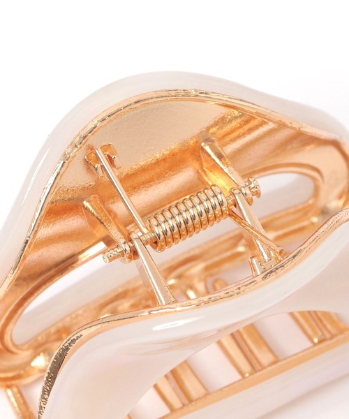 GLOBAL WORK（グローバルワーク）の「ニュアンスドームヘアバンス/143581（バレッタ/ヘアクリップ・レディース・ブラウン/アイボリー/グレー/ベージュ/ホワイト・ONE SIZE）」の7枚目の写真