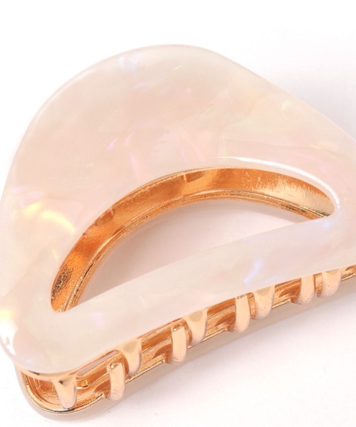 GLOBAL WORK（グローバルワーク）の「ニュアンスドームヘアバンス/143581（バレッタ/ヘアクリップ・レディース・ブラウン/アイボリー/グレー/ベージュ/ホワイト・ONE SIZE）」の9枚目の写真