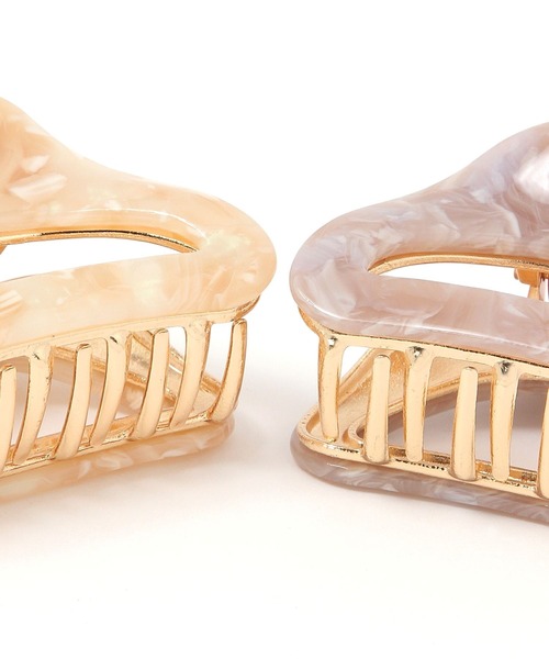 GLOBAL WORK（グローバルワーク）の「ニュアンスドームヘアバンス/143581（バレッタ/ヘアクリップ・レディース・ブラウン/アイボリー/グレー/ベージュ/ホワイト・ONE SIZE）」の16枚目の写真