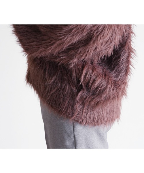 reca（レカ）の「長毛フェザーヤーンVネックニットプルオーバー（ニット/セーター・レディース・サンドベージュ/レッド系その他/ブラウン系その他・FREE）」の20枚目の写真