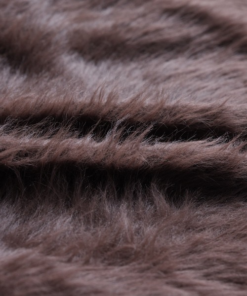 reca（レカ）の「長毛フェザーヤーンVネックニットプルオーバー（ニット/セーター・レディース・サンドベージュ/レッド系その他/ブラウン系その他・FREE）」の16枚目の写真