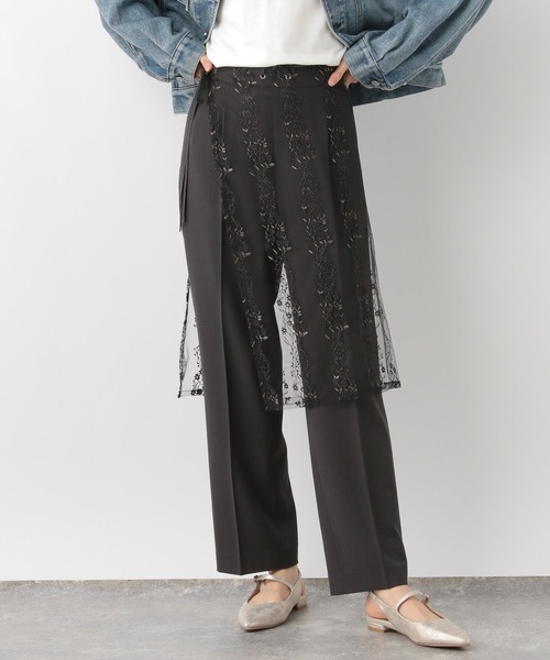 GLOBAL WORK（グローバルワーク）の「レースラップベルト/147075（その他小物・レディース・アイボリー系7/ブラック系/ブラック系9/アイボリー系8/ホワイト系6/ブラック系1/ホワイト系3/ブラック系3/ライトグレー/ベージュ/グレー/ホワイト/ホワイト系その他・ONE SIZE）」の9枚目の写真