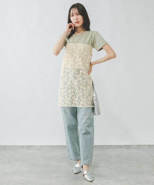 GLOBAL WORK（グローバルワーク）の「レースラップベルト/147075（その他小物・レディース・アイボリー系7/ブラック系/ブラック系9/アイボリー系8/ホワイト系6/ブラック系1/ホワイト系3/ブラック系3/ライトグレー/ベージュ/グレー/ホワイト/ホワイト系その他・ONE SIZE）」の17枚目の写真