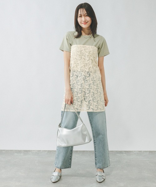 GLOBAL WORK（グローバルワーク）の「レースラップベルト/147075（その他小物・レディース・アイボリー系7/ブラック系/ブラック系9/アイボリー系8/ホワイト系6/ブラック系1/ホワイト系3/ブラック系3/ライトグレー/ベージュ/グレー/ホワイト/ホワイト系その他・ONE SIZE）」の16枚目の写真