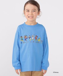 SHIPS KIDS:100～130cm / ディズニー / 長袖 TEE