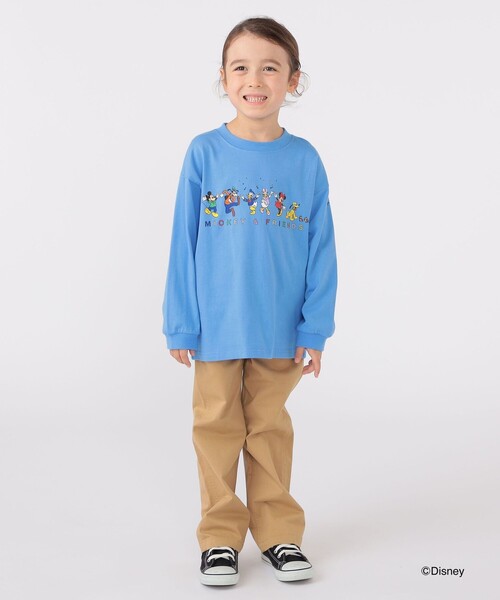 SHIPS（シップス）の「SHIPS KIDS:100～130cm / ディズニー / 長袖 TEE（Tシャツ/カットソー・キッズ・サックスブルー/ダークグレー・100/110/120/130）」の10枚目の写真