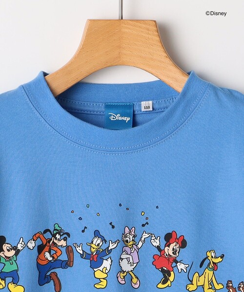 SHIPS（シップス）の「SHIPS KIDS:100～130cm / ディズニー / 長袖 TEE（Tシャツ/カットソー・キッズ・サックスブルー/ダークグレー・100/110/120/130）」の14枚目の写真