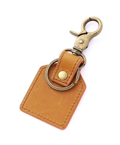 AVIREX KEY HOLDER 'EMBOSSED LEATHER' / アヴィレックス キーホルダー