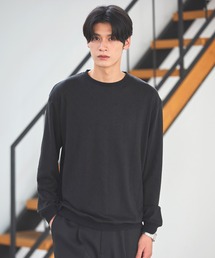 ESSENTIALS WARDROBE（エッセンシャルワードローブ）の「ハイゲージケーブル長袖クルーネックニット（Tシャツ/カットソー）」