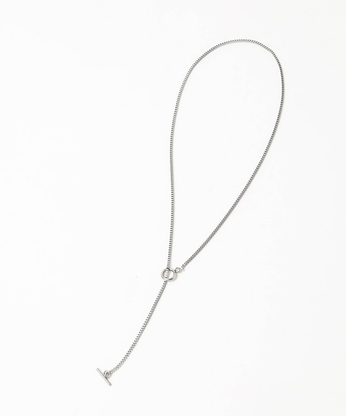 HARE（ハレ）の「【WEB限定 MADE IN JAPAN】ステンレスVチェーンネックレス(HARE)（ネックレス・メンズ・シルバー・SMALL/MEDIUM）」の5枚目の写真