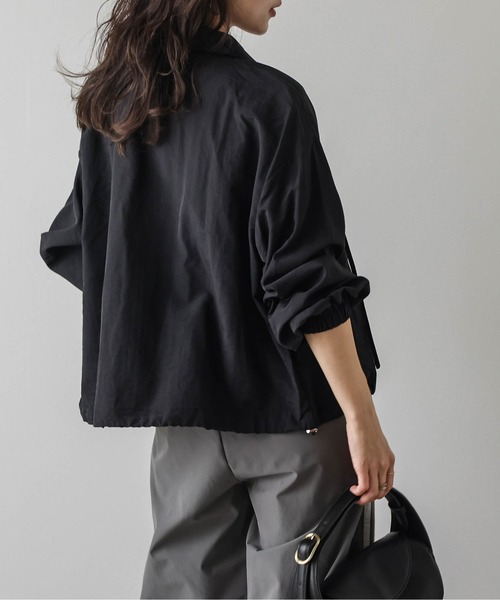 AMELY（エミリー）の「Wジップリボンマウンテンパーカー（マウンテンパーカー・レディース・ホワイト/ブラック/ベージュ・フリー）」の19枚目の写真