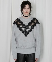 PRANK PROJECT | 【24WINTER PRE ORDER】レーススウェット/Lace Sweatshirt(スウェット)