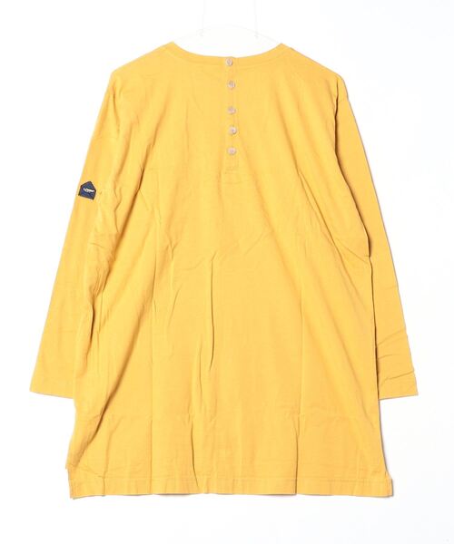 Emago（イマゴ）の「EMAGO ﾜｯﾍﾟﾝ風刺繍ﾁｭﾆｯｸ（チュニック・レディース・杢グレー/マスタード/ネイビー/ホワイト・FREE）」の5枚目の写真
