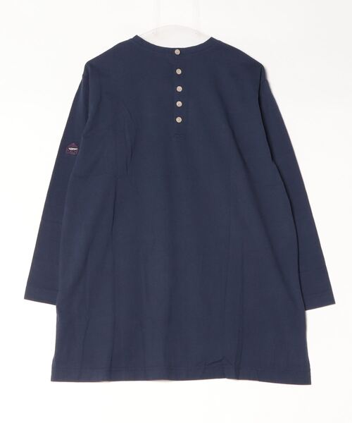 Emago（イマゴ）の「EMAGO ﾜｯﾍﾟﾝ風刺繍ﾁｭﾆｯｸ（チュニック・レディース・杢グレー/マスタード/ネイビー/ホワイト・FREE）」の8枚目の写真
