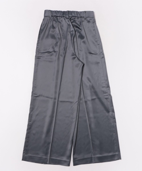 【セール】SALOON(サルーン)/ヘビーサテンパンツ【手洗い可】(その他パンツ)|saloon(サルーン) 【セール】SALOON(サルーン)/ヘビーサテンパンツ【手洗い可】(その他パンツ)|saloon(サルーン)