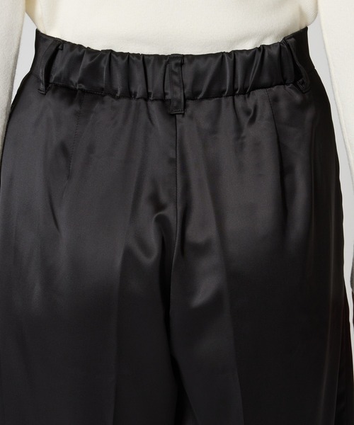 【セール】SALOON(サルーン)/ヘビーサテンパンツ【手洗い可】(その他パンツ)|saloon(サルーン) 【セール】SALOON(サルーン)/ヘビーサテンパンツ【手洗い可】(その他パンツ)|saloon(サルーン)