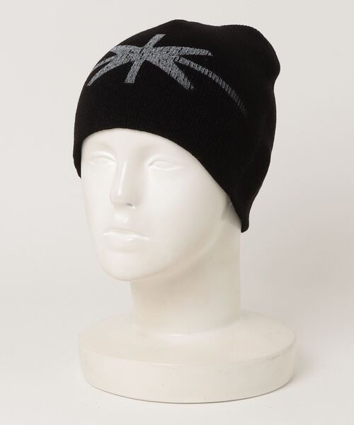 ROYAL FLASH（ロイヤルフラッシュ）の「Kid Milli/キドミリ/BEANIE（ニットキャップ/ビーニー・メンズ・ブラック/ホワイト・F）」の2枚目の写真