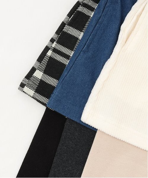 petit main（プティマイン）の「【リンク】ハート釦レギつきスカート(キッズ)（スカート・キッズ・ブルー/アイボリー/ライトピンク/マルチ・80ｃｍ/90cm/100cm/110cm/120cm/130cm）」の18枚目の写真